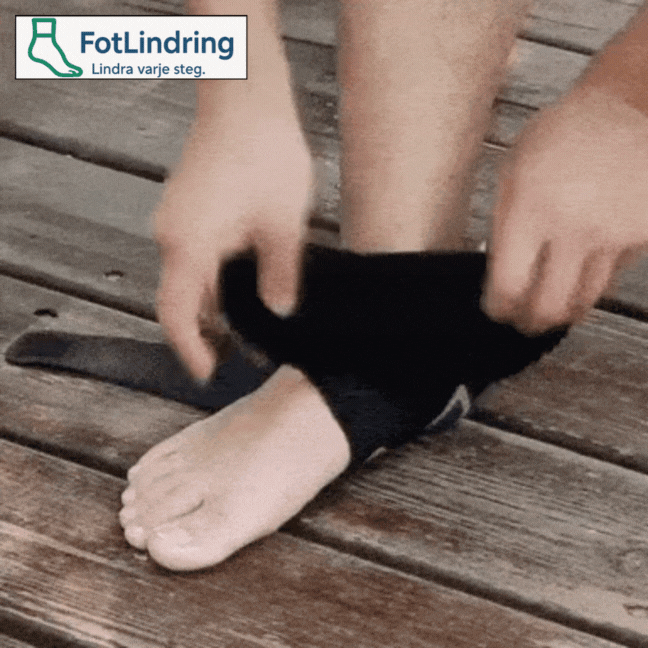 FotLindring™ – Kompressionsstöd för fotled & häl